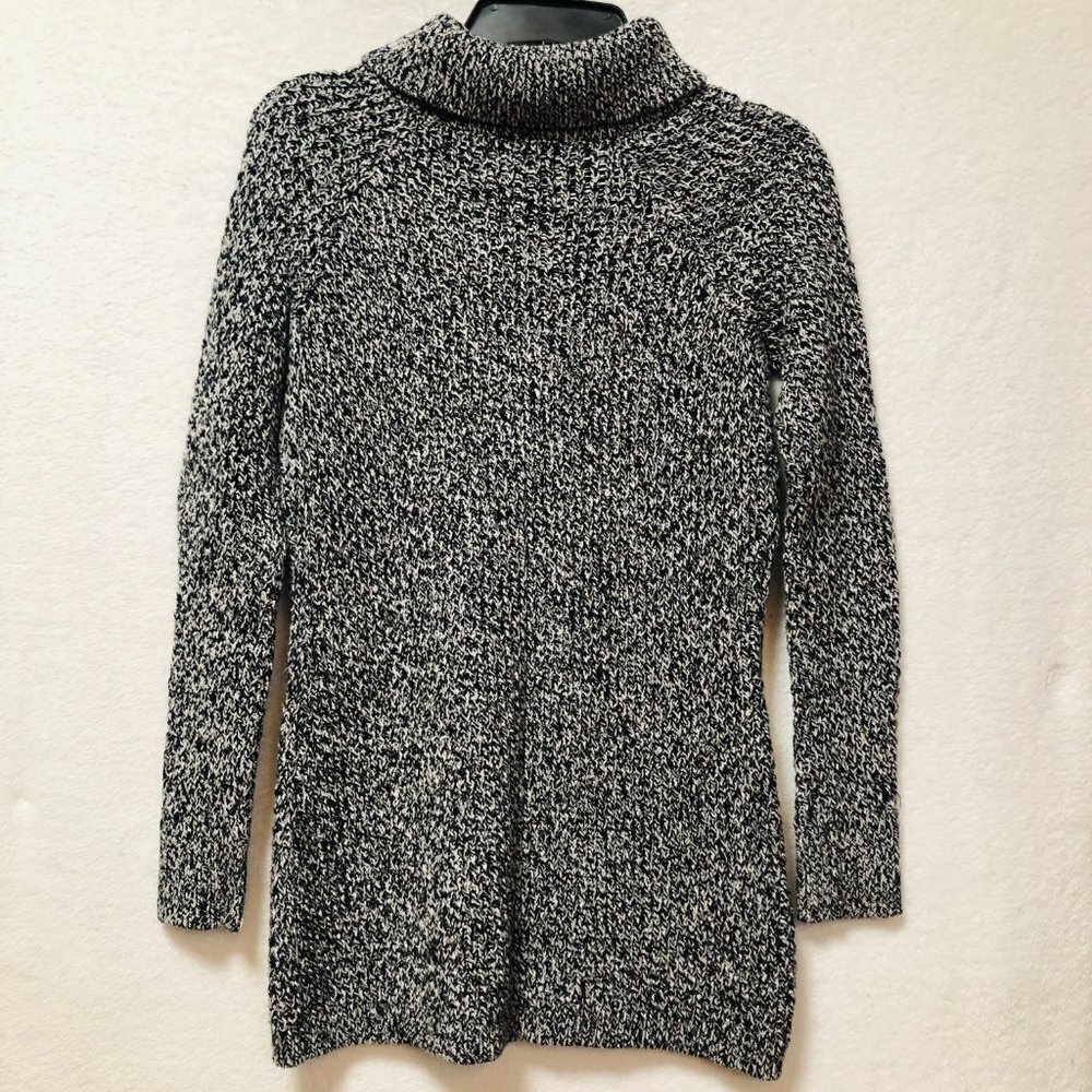 Bass Black & White Cowl Neck Knit Sweater Size XS - Picture 6 of 6